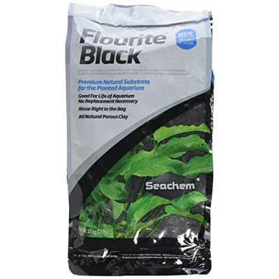 Imagen de Seachem Fluorita Negro Arcilla Grava, 7,7 kg,