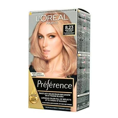 Imagen de PREFERENCE FARBA DO WŁOSÓW 8.23 MEDIUM ROSE GOLD