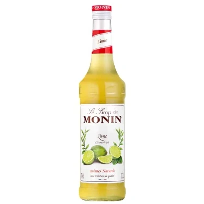 Imagen de Monin Botella de jarabe lima 70 cl, saborizante para cócteles