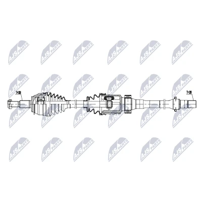 Imagen de Semi eje NTY NPW MZ 102
