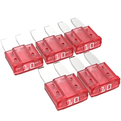 Imagen de AUPROTEC fusibles para automóvil Micro 2 de paso plano MikrOTO II 5 30 A selección: 10 rojo, piezas