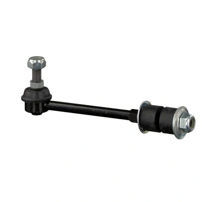 Imagen de FEBI BILSTEIN 42579 Bieleta de suspensión Eje trasero izquierda, trasero, derecha M10 x 1,25 con tuerca, arandelas, apoyo Acero negro