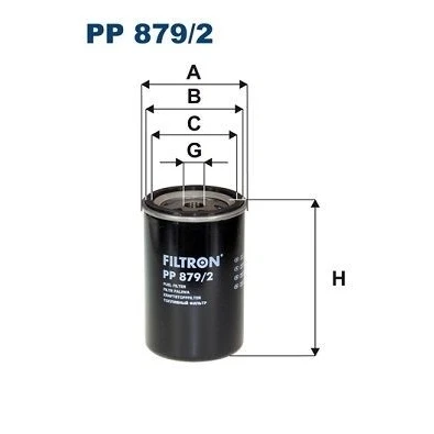 Imagen de Filtro de combustible FILTRON PP879/2