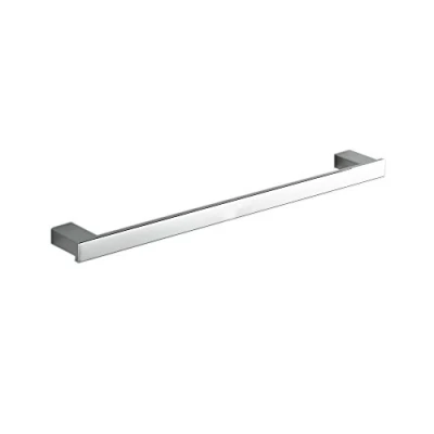 Imagen de Beelee Toallero de Barra Para Baño, Toalleros Repisa, Porta Toallas Pared Acero Inoxidable,Montado en la Pared, Acabado Cromado 40cm，BA8003SC40
