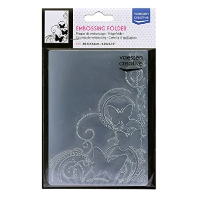 Imagen de Vaessen Creative Carpeta de Embossing, Papel, Transparent, 14,6x10,8x0,5