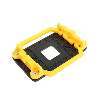 Imagen de RIIEYOCA Soporte para ventilador de CPU AMD con cuatro tornillos enchufe AM2 AM3 (amarillo y negro)