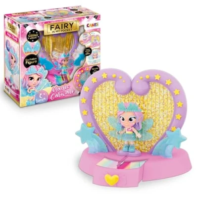 Imagen de CRAZE Fairy In My Pocket Juego de Hadas Magic Catwalk con muñeca y 5 Accesorios, Juguete Efectos Especiales