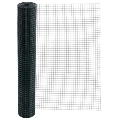 Imagen de Garmix Malla de alambre Color verde para vallado cuadrada Dimensiones: 10 m x 50 cm, 19 mm mm, 1,20