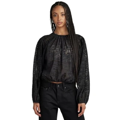 Imagen de G STAR RAW Camisa Sniper Top 2.0 Para Mujer, Negro (dk black D23818 D404 6484), XXS