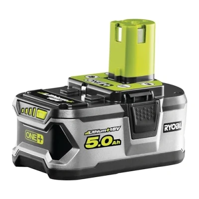 Imagen de RYOBI Batería 18V ONE+ 5,0 Ah Litio Ion Compatible con Todas las Herramientas y 100% Anteriores Larga Duración Gran Rendimiento RB18L50