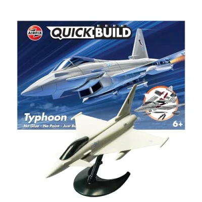 Imagen de Airfix QUICKBUILD Eurofighter Typhoon, Kit de modelado
