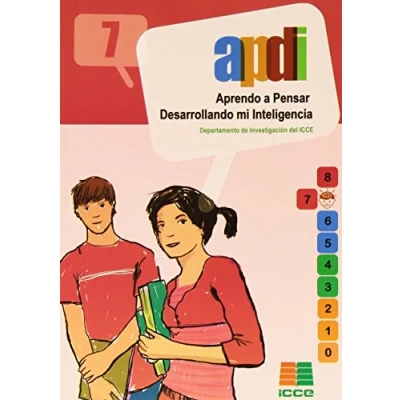 Imagen de APDI 7. Aprendo a pensar desarrollando mi inteligencia (SIN COLECCION)