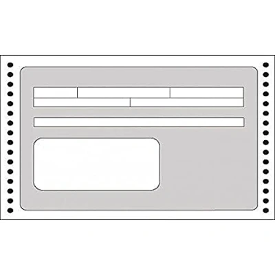 Imagen de APLI 132 Formulario Recibos en Continuo 240 mm x 4&#039;&#039; 1.500 u.
