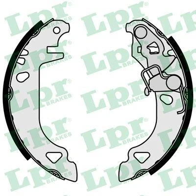 Imagen de LPR 07070 Zapatas de Freno 180 30 FIAT: Punto I Hatchback, Brava LANCIA: Y, Y10