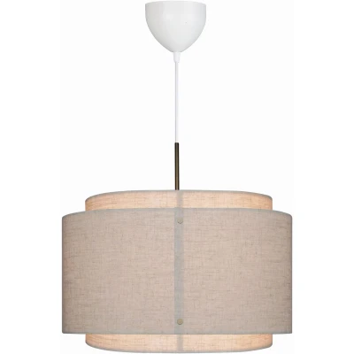 Imagen de DFTP by Nordlux Lámpara colgante Takai con pantalla textil doble