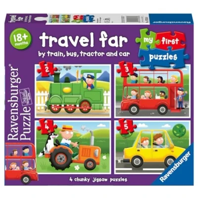 Imagen de Ravensburger My First Puzzle, Medios de Transporte (07303)