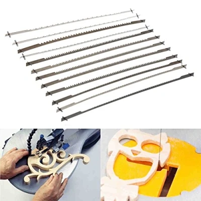 Imagen de 12 hojas de sierra desplazamiento 5 pulgadas, 10/15/18/24 dientes, para carpintería, accesorios herramientas eléctricas, 127 mm, color negro
