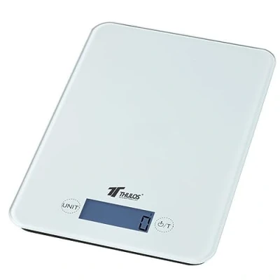 Imagen de Thulos Balanza de Cocina Digital Blanca, 5Kg Capacidad Graduación: 1g