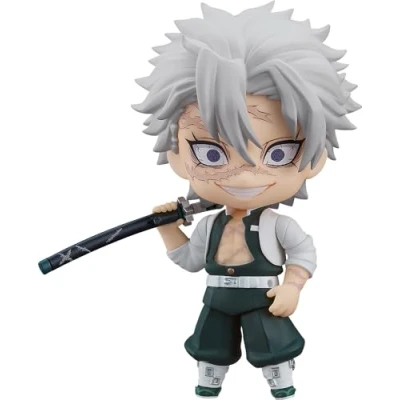 Imagen de GOOD SMILE COMPANY Sanemi shinazugawa Fig. 10 cm Demon Slayer kimetsu no Yaiba nendoroid
