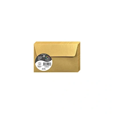 Imagen de Clairefontaine 50081 C Pollen Paquete de 20 sobres 9 x 14 cm, oro