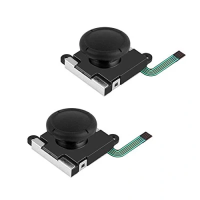 Imagen de Pack de 2 joysticks analógicos 3D Con Joystick analógico para Nintendo Switch NS Joy Controller Joypad Reemplazo izquierdo derecho controlador