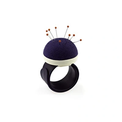 Imagen de Prym Armnadelkissen mit Silikonband Pincushion, Silicona, Purple, White, 240 x 29 mm