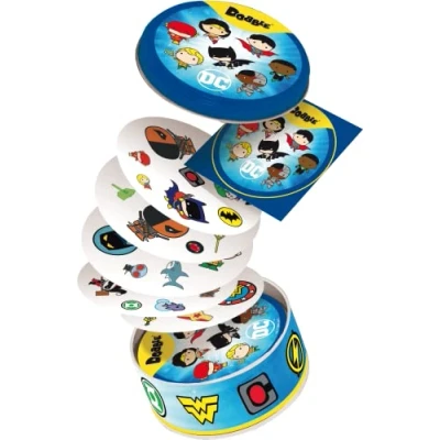 Imagen de Asmodee Dobble DC Justice League [Exclusivo de Amazon] Juego Cartas A Partir 6 años 2 8 Jugadores 15 Minutos Tiempo