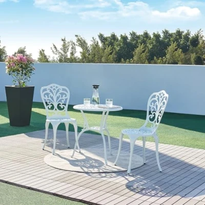 Imagen de Set bistró de 3 piezas lupsam aluminio fundido [casa.pro]