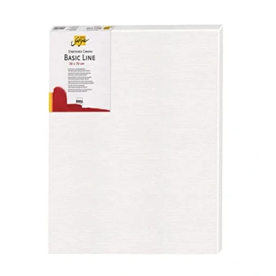 Imagen de KREUL 63070 Solo Goya Extensible Línea Básica, Bastidor Aprox. 30 x 70 cm, con Lienzo imprimado 4 Veces, Ideal para óleo, acrílico y Gouache, Algodón, White