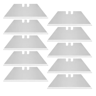 Imagen de Cuchillas Cutter,Hoja de Cuchillo,Cuchillas Recambio,Cuchillas Trapezoidales,SK5 acero,0.6 mm Espesor,10 Piezas