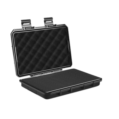 Imagen de Estuche rígido impermeable para herramientas, caja de almacenamiento, organizador seguridad, resistente a los impactos, al aire libre, almacenamiento instrumentos,