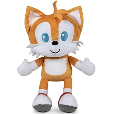 Imagen de Peluche Sonic The Hedgehog personaje Tails, altura 24 cm