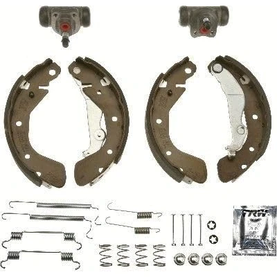 Imagen de TRW Brake Kit BK2613 Zapatas de freno 203 36 con cilindro rueda CHEVROLET: Aveo / Kalos Berlina, Hatchback