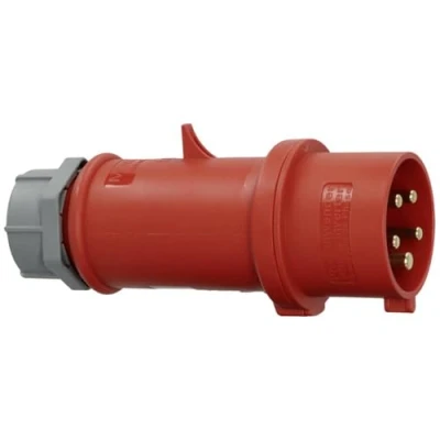 Imagen de Brennenstuhl inversor de fase CEE 400V/32A (para uso en exteriores IP44, calidad buena y resistente a impactos, 5 polos, Made in Germany)