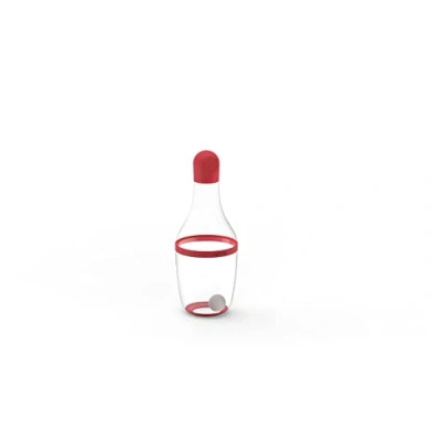 Imagen de Lékué Emulsionador vinagretas, 180 ml, Dressing shaker color rojo, 8 x 7.33 28.4 cm