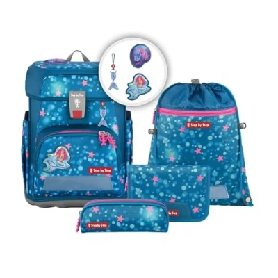 Imagen de Step by SET Mochila escolar para niños, Talla: One Size, Mermaid lola