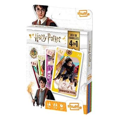 Imagen de Shuffle 108574998 Juego de cartas (4 en 1) , color/modelo surtido