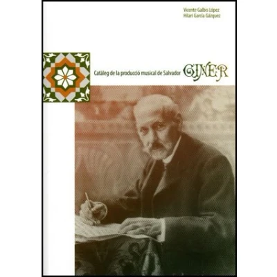 Imagen de Catàleg de la producció musical Salvador Giner (Catàlegs d&#039;exposicions)