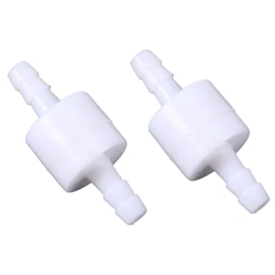 Imagen de MLMLH Válvula de Retención en Línea Plástico, 2 Piezas Válvulas Unidireccionales, sin Retorno para Agua(6mm)