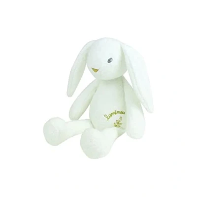 Imagen de Jemini LUMINOU Conejo Peluche Luminoso Natural Funciona sin Pilas +/ 30 cm, Multicolor