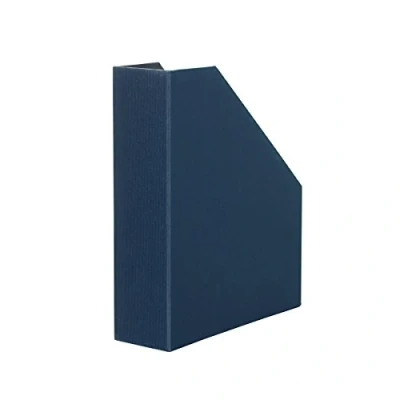 Imagen de Rössler Papier 1318452900 S.O.H.O. Revistero para DIN A4, 8,5 x 26 31,5 cm, Azul marino, 1 unidad