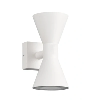 Imagen de Trio Lighting Aplique de exterior Ardas up/down 2 x GU10, blanco