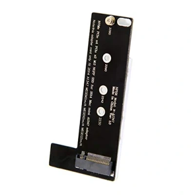 Imagen de Cablecc M.2 NGFF M Key NVME Tarjeta convertidor SSD para MacBook Mini A1347, MEGEN2, MEGEM2 y MEGEQ2 2014