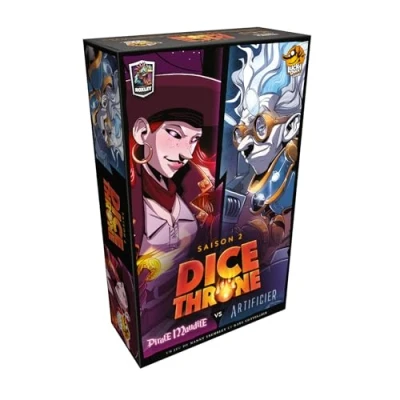 Imagen de LUCKY DUCK GAMES Dice Throne Temporada 2 Pirata Maldita vs Artificial, Juego de mesa, A partir 8 Años, 6 Jugadores, 20 40 Minutos
