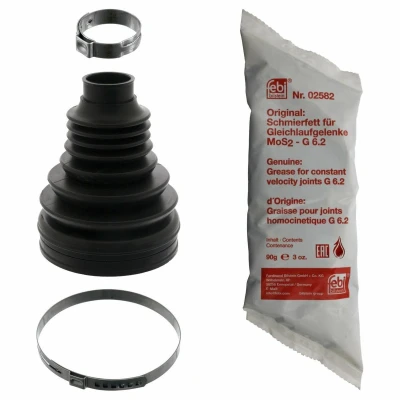 Imagen de FEBI BILSTEIN 48819 Fuelle Palier Eje delantero, lado de engranaje Termoplástico AUDI: A4 B8 Avant, A5 Sportback, Berlina