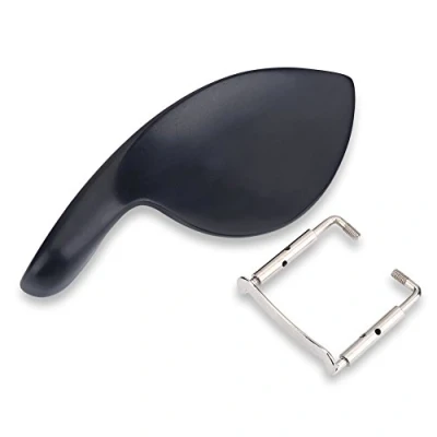 Imagen de Mentonnière repose menton de violon support soutien en bois ébène avec standard pour 4/4 Accesorios Para Instrumentos Musicales Violín