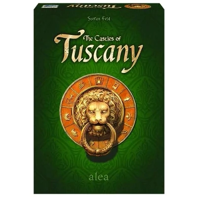 Imagen de Ravensburger 269167 Castles of Tuscany, Juego Alea, Versión en Español, de Estrategia, 2 4 Jugadores, Edad Recomendada 10+