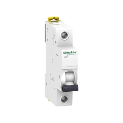 Imagen de Schneider Electric A9K24140 IK60N Interruptor Automático Magneto Térmico, 1P, 40A, Curva C, 78.5mm x 18mm 85mm, Blanco