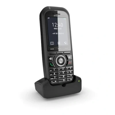 Imagen de Snom 4423 M70 Terminal de teléfono DECT Identificador Llamadas Negro M70, Negro, LCD, 5,08 cm (2&quot;), 240 x 320 Pixeles, 262144 Colores, Ión Litio