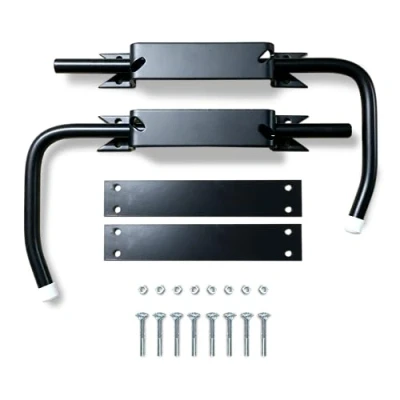 Imagen de Bloqueo de persiana negro especial PVC: 2 topes con asa + adaptadores PVC para abrir y cerrar fácilmente todas las persianas batientes sin inclinarse.